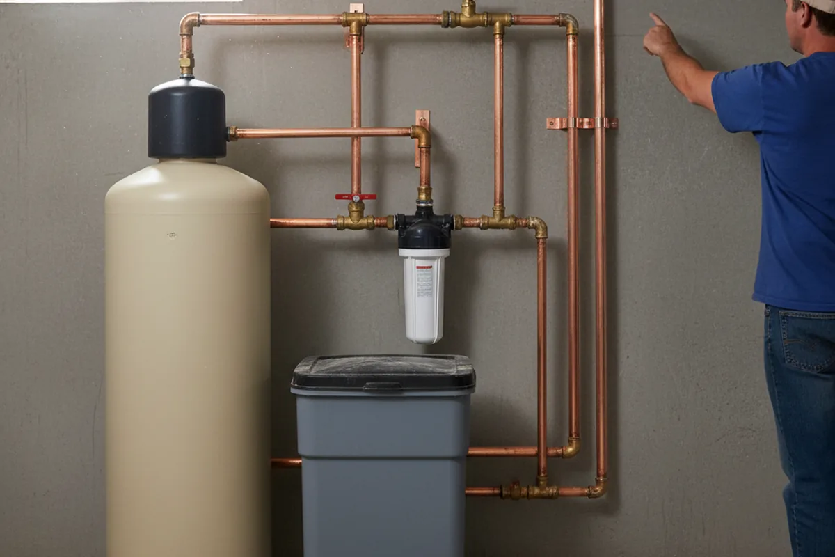 Whole-house water treatment system installed in Willowbrook